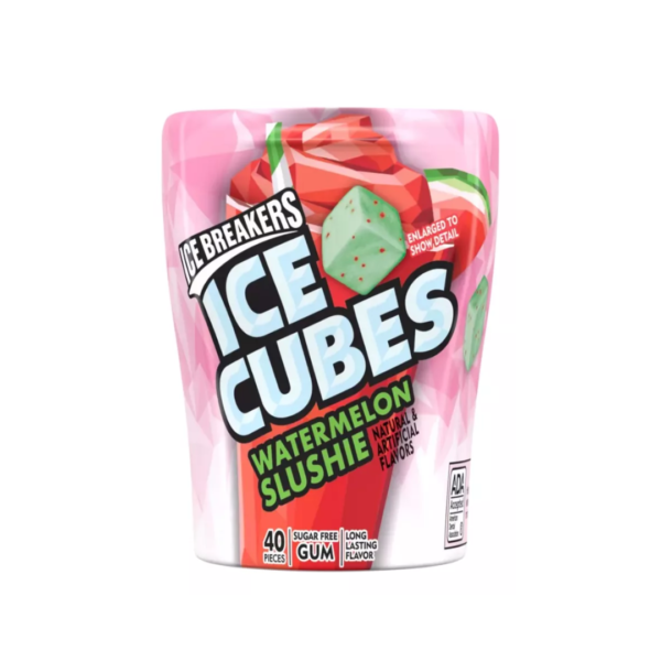 Ice Cubes wattermelon slushie